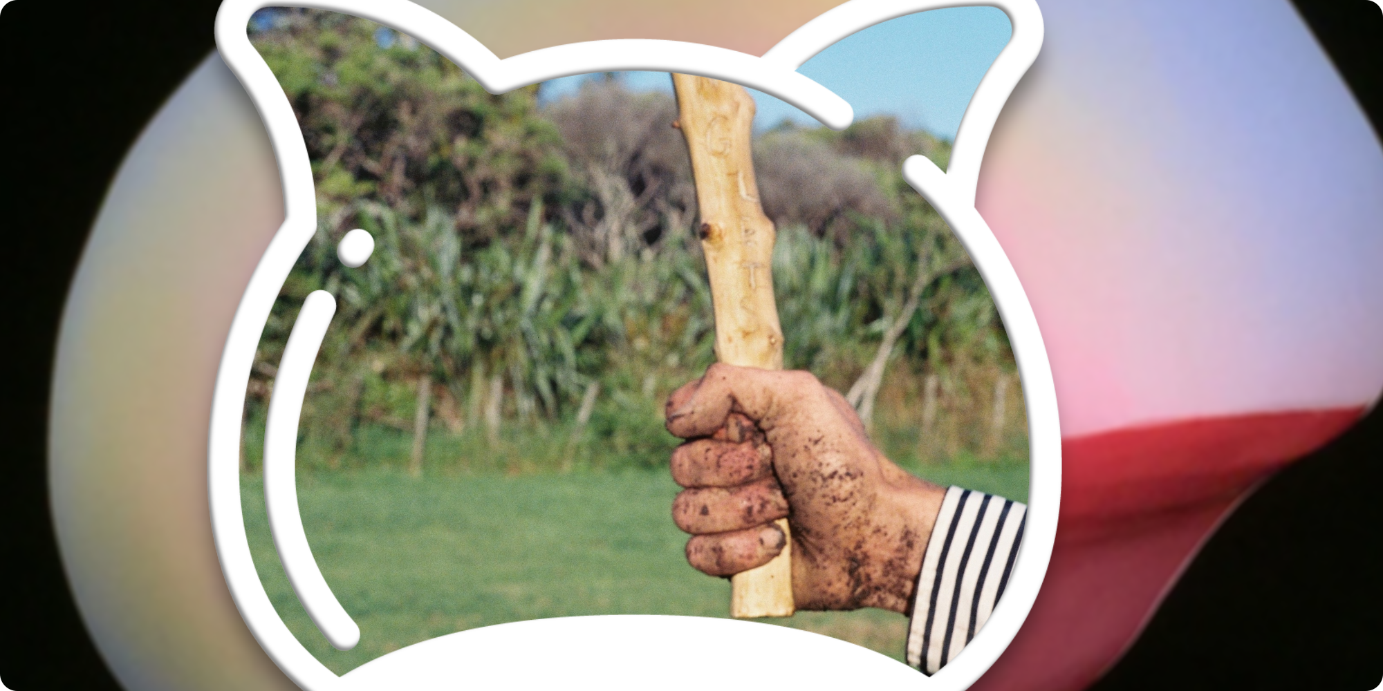 cover album for release of the week of hand holding a stick