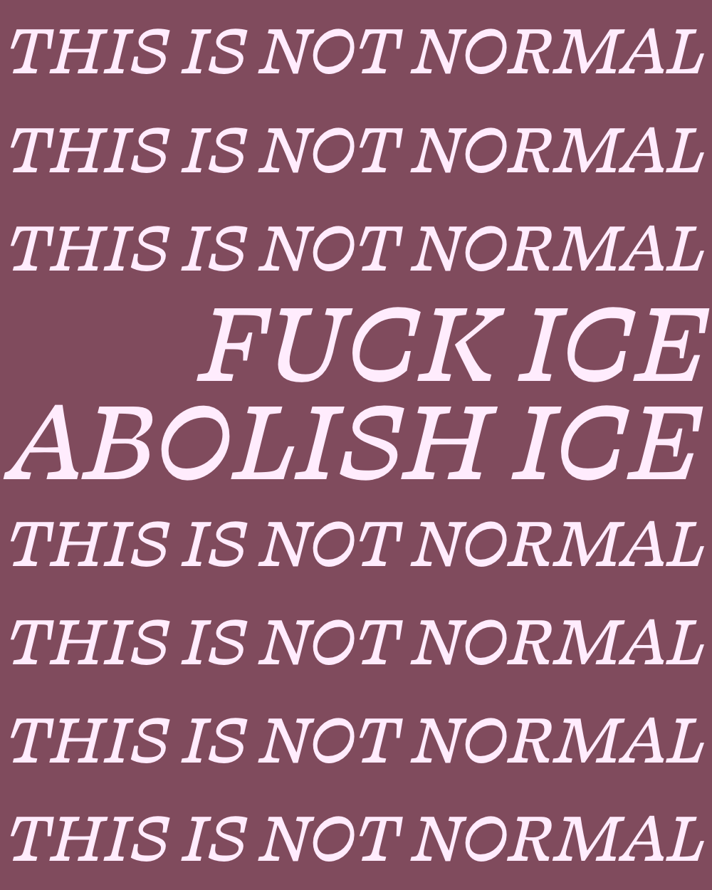 ABOLISH ICE