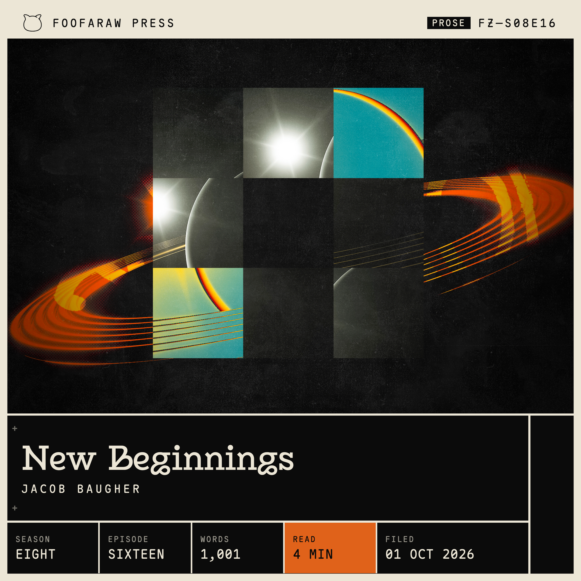 New Beginnings by Jacob Baugher episode artwork