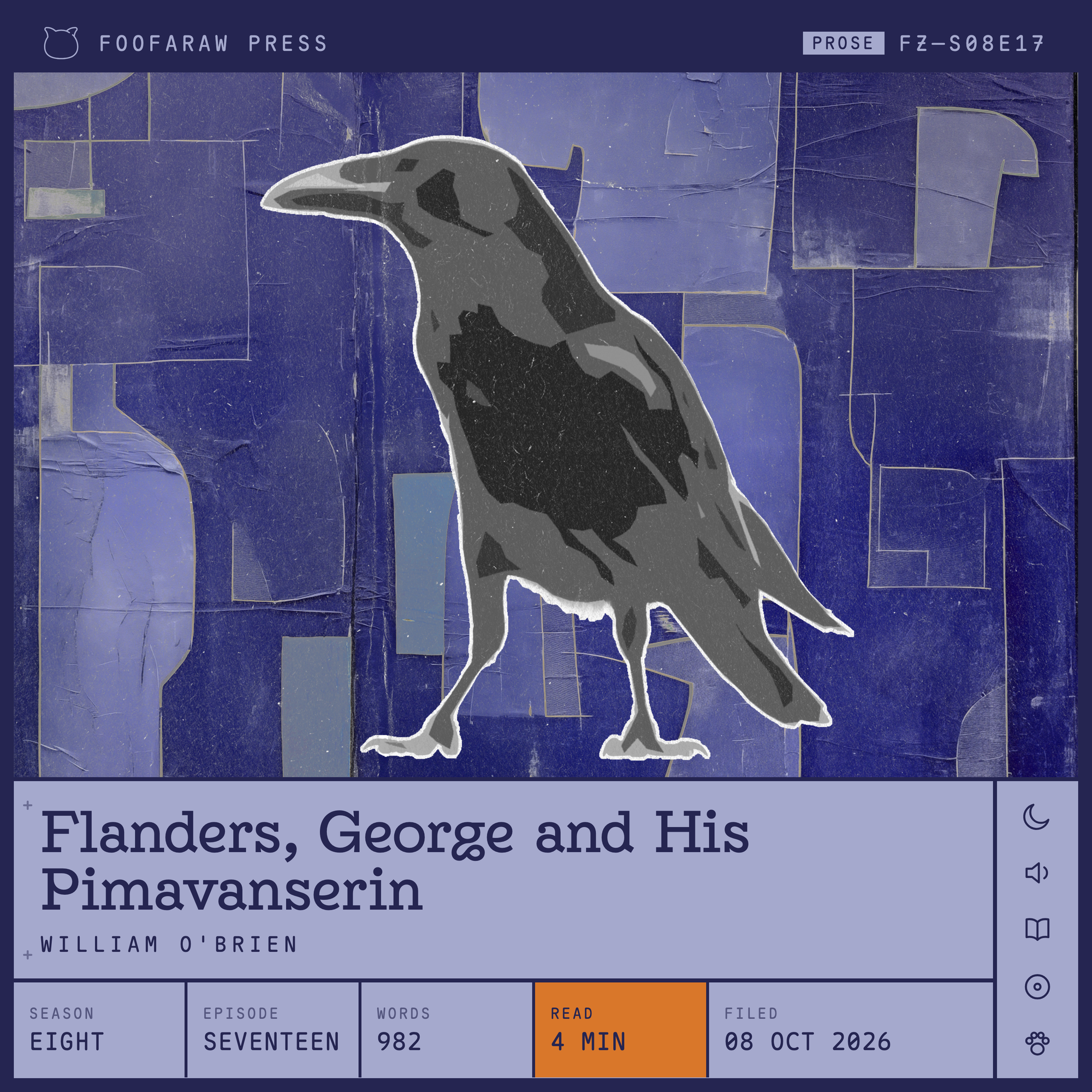 Flanders, George and His Pimavanserin by William O'Brien episode artwork
