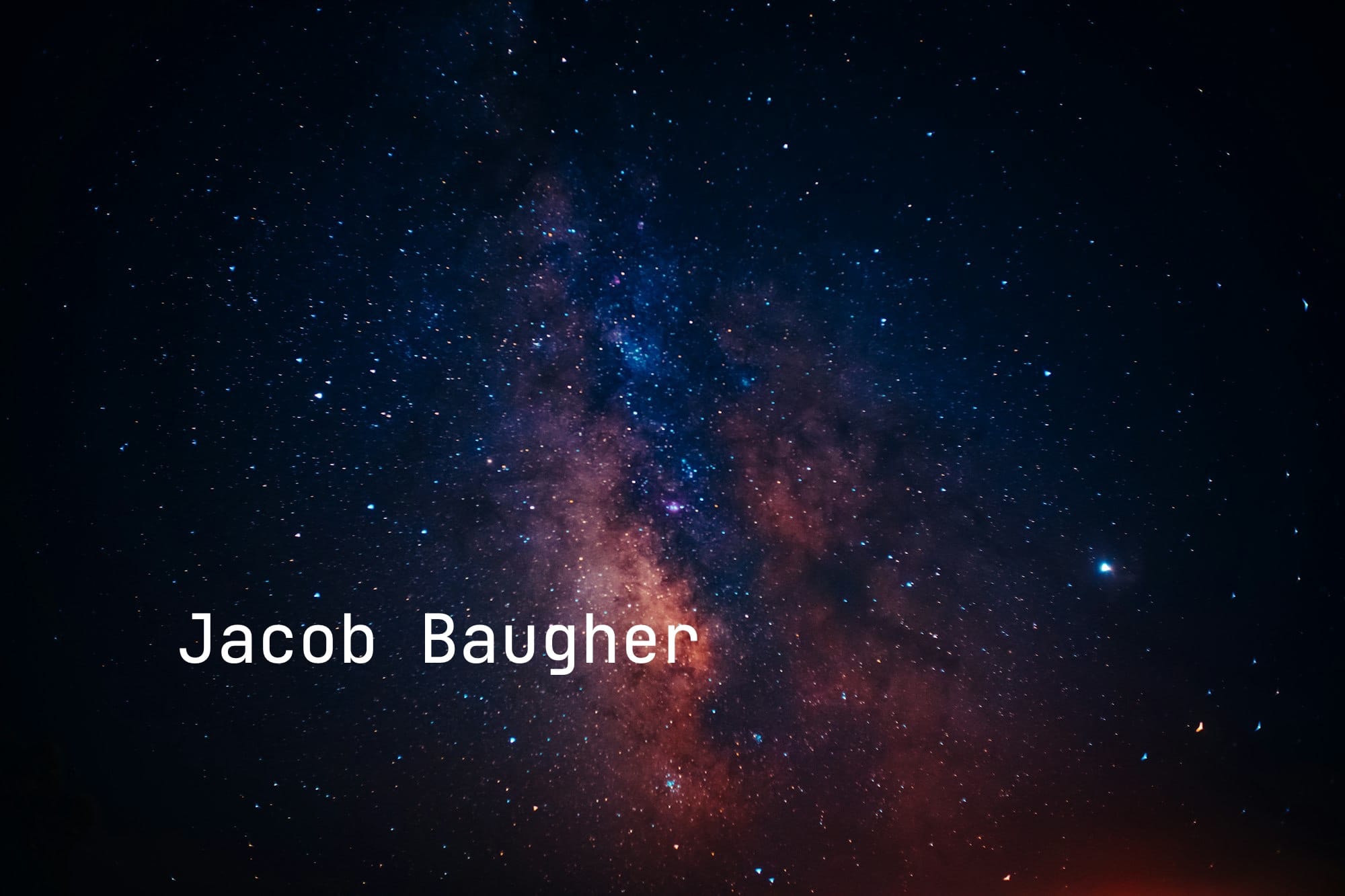 Jacob Baugher