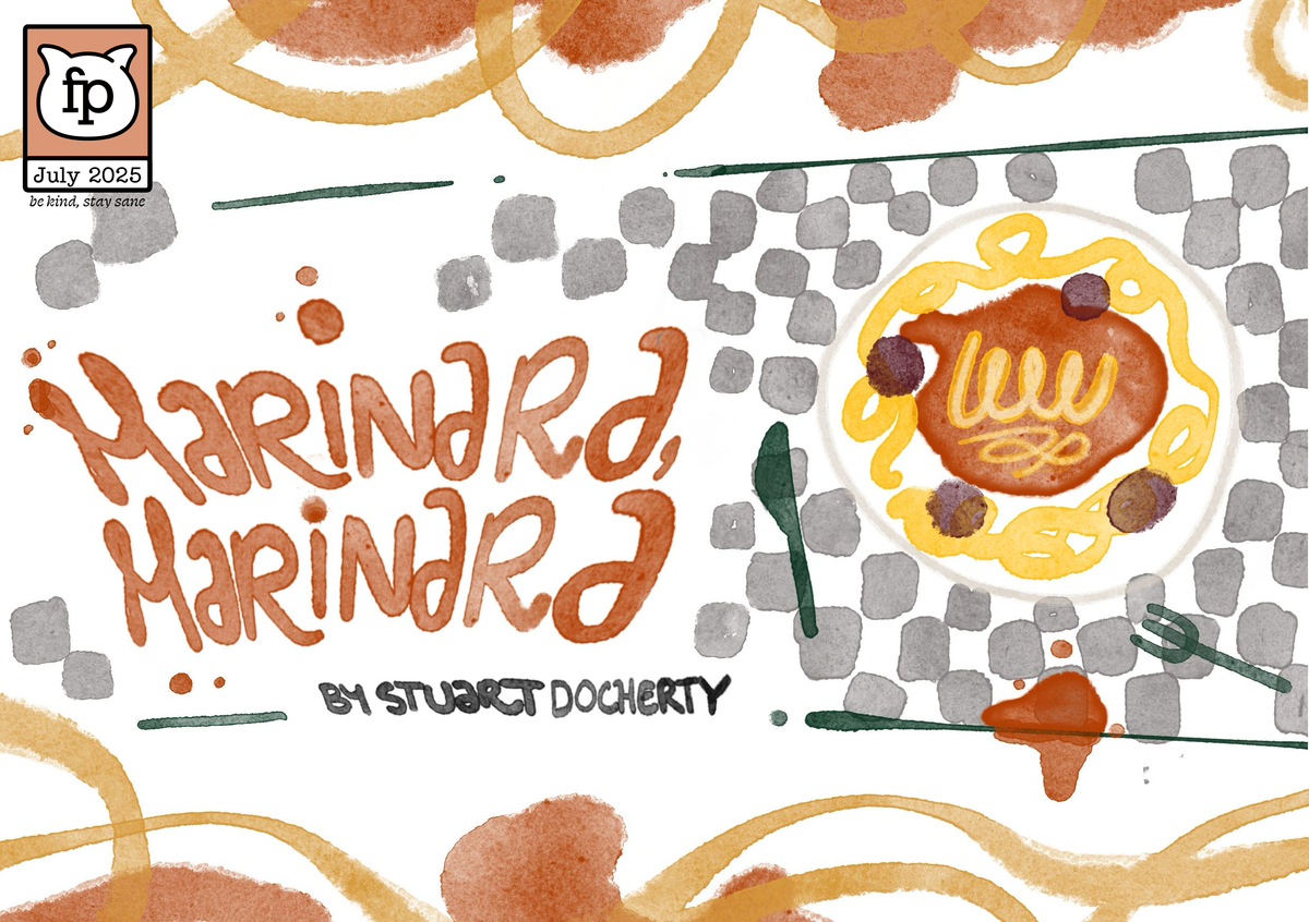 🍝 Marinara, Marinara by Stuart Docherty