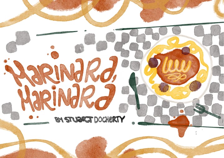 Marinara, Marinara by Stuart Docherty artwork
