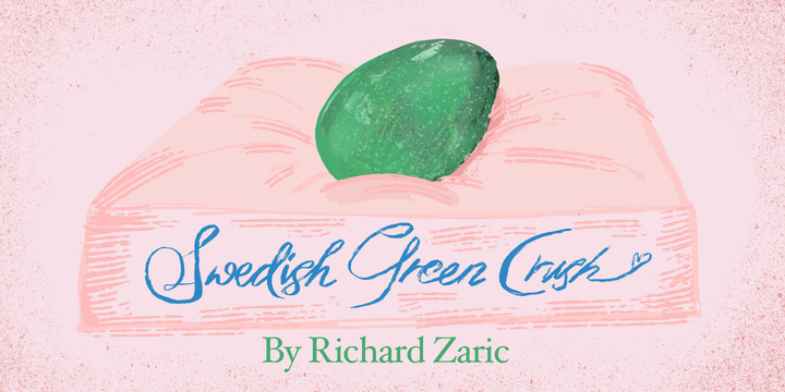 🪨 Swedish green crush by Richard Zaric